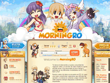 Tablet Screenshot of morningro.com